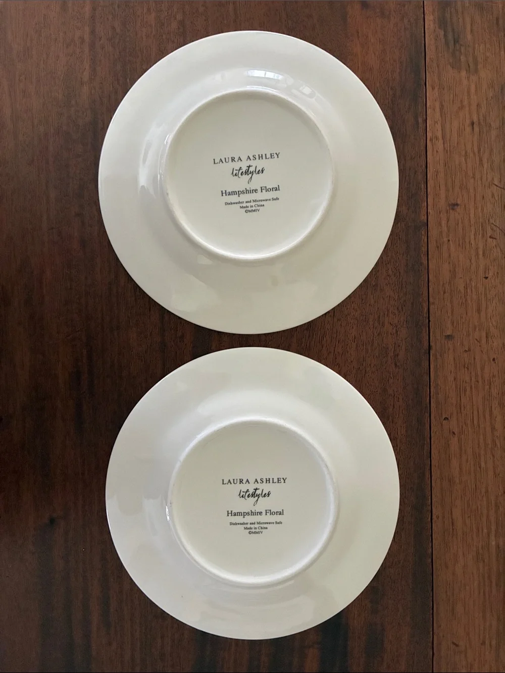 Set of 6 Laura Ashley Hampshire Floral Salad Plates